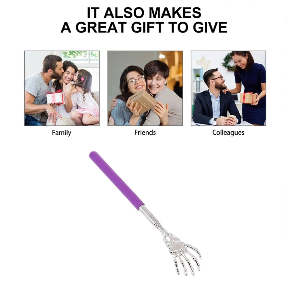 4 Pcs Massage Scratcher Child Metal Back Scratching Tool Retractable