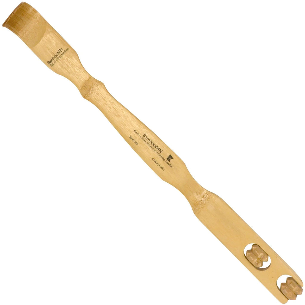 Bamboo 1x Back Scratcher Shoe Horn, 1x Smooth Ball, 1x Back Scratcher Bonger,...