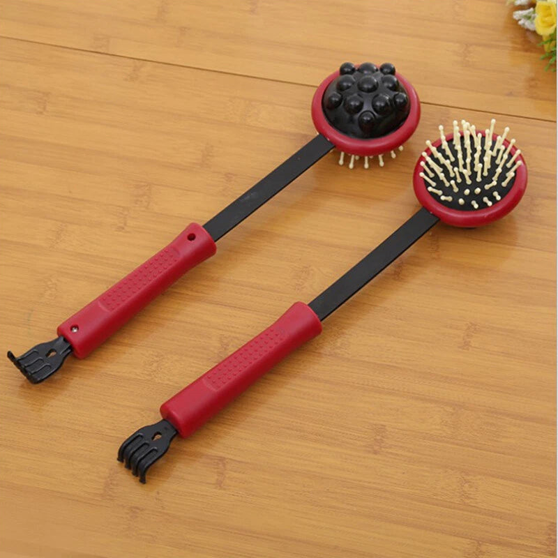 Double Head Back Scratcher Body Massage Hammer Tool Health Care MassagerB-yn