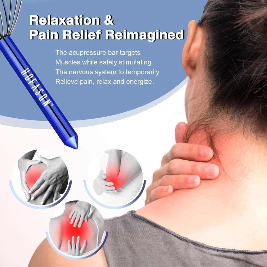 4Pk Handheld Scalp Massager Head Scratcher for Deep Relaxation Hair Stimulation