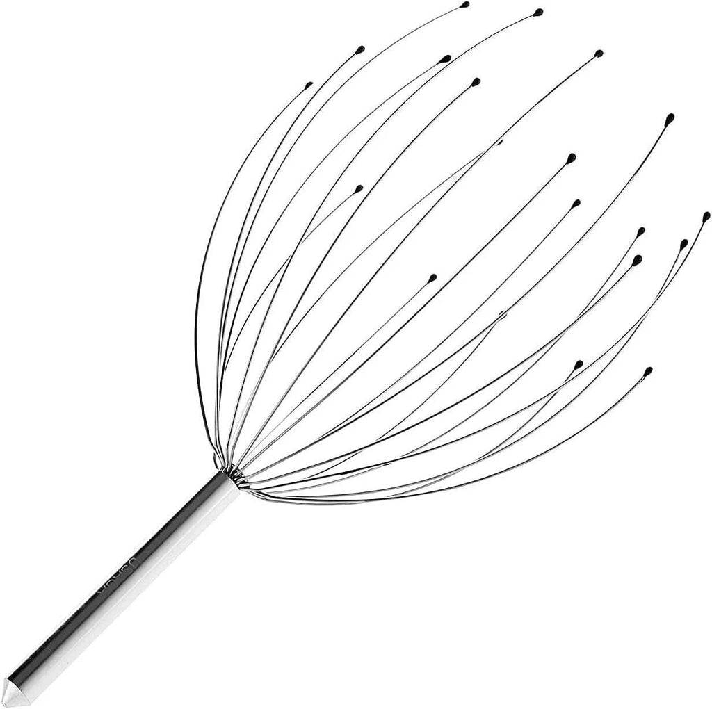 Adjustable Aluminum Head Scratcher - Ideal for Stress Relief & Relaxation