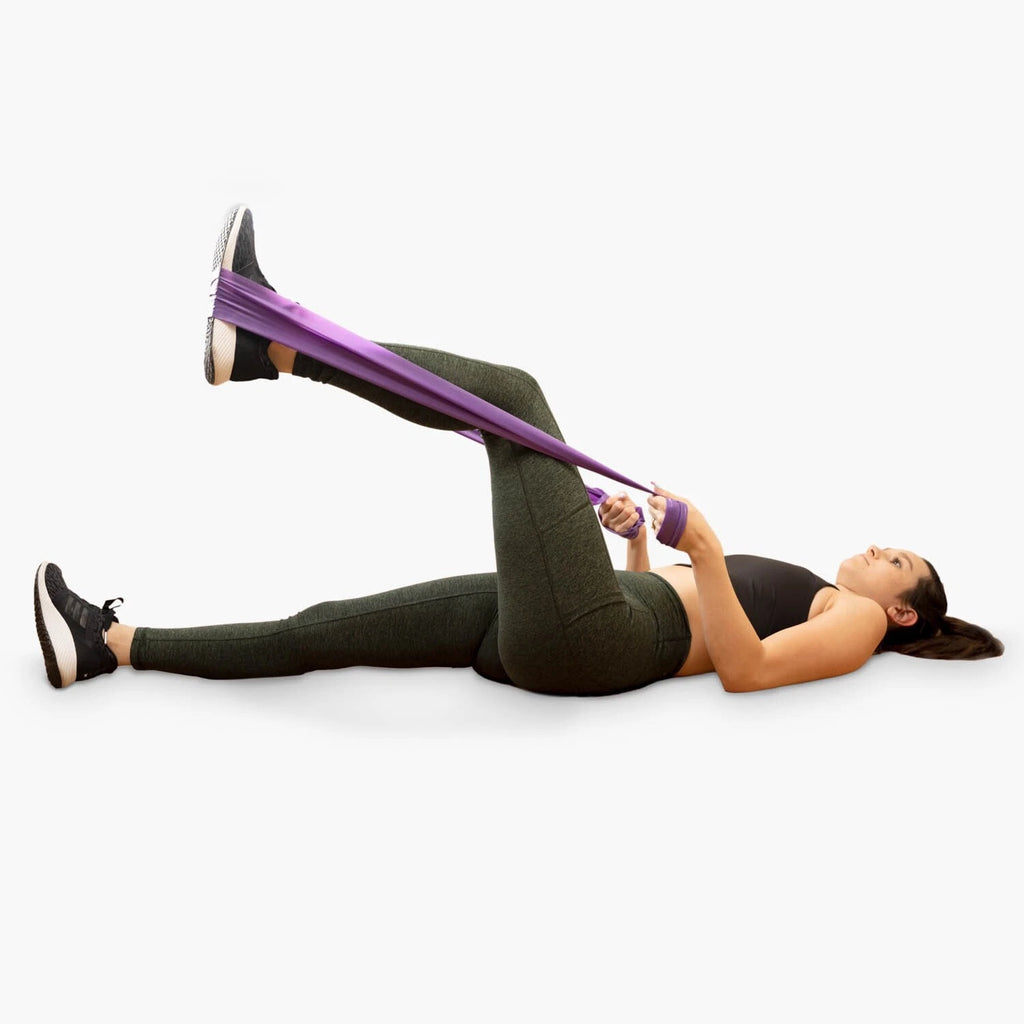 Back Stretcher Kit Cushion Pad, Massage Ball Resistance Band and Drawstring Bag