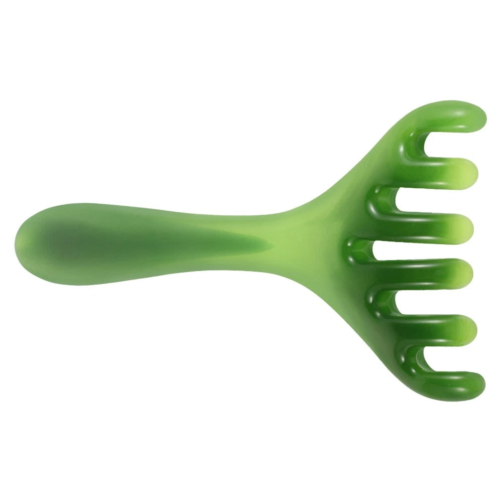 Head Massager for Headaches Scalp Scratcher Tool Gua Sha Brush for Scalp
