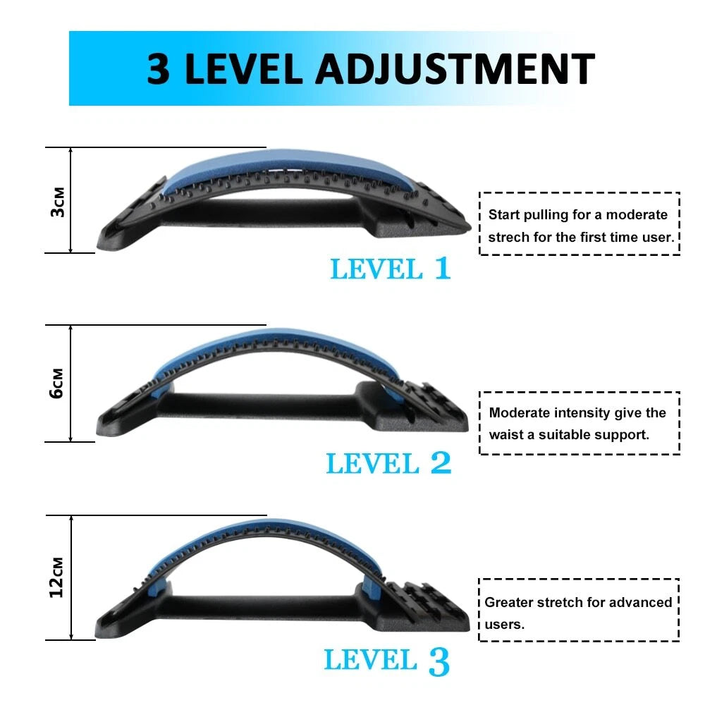 Back Massager Stretcher Equipment Massage Tools Massageador Magic Stretch Fitnes