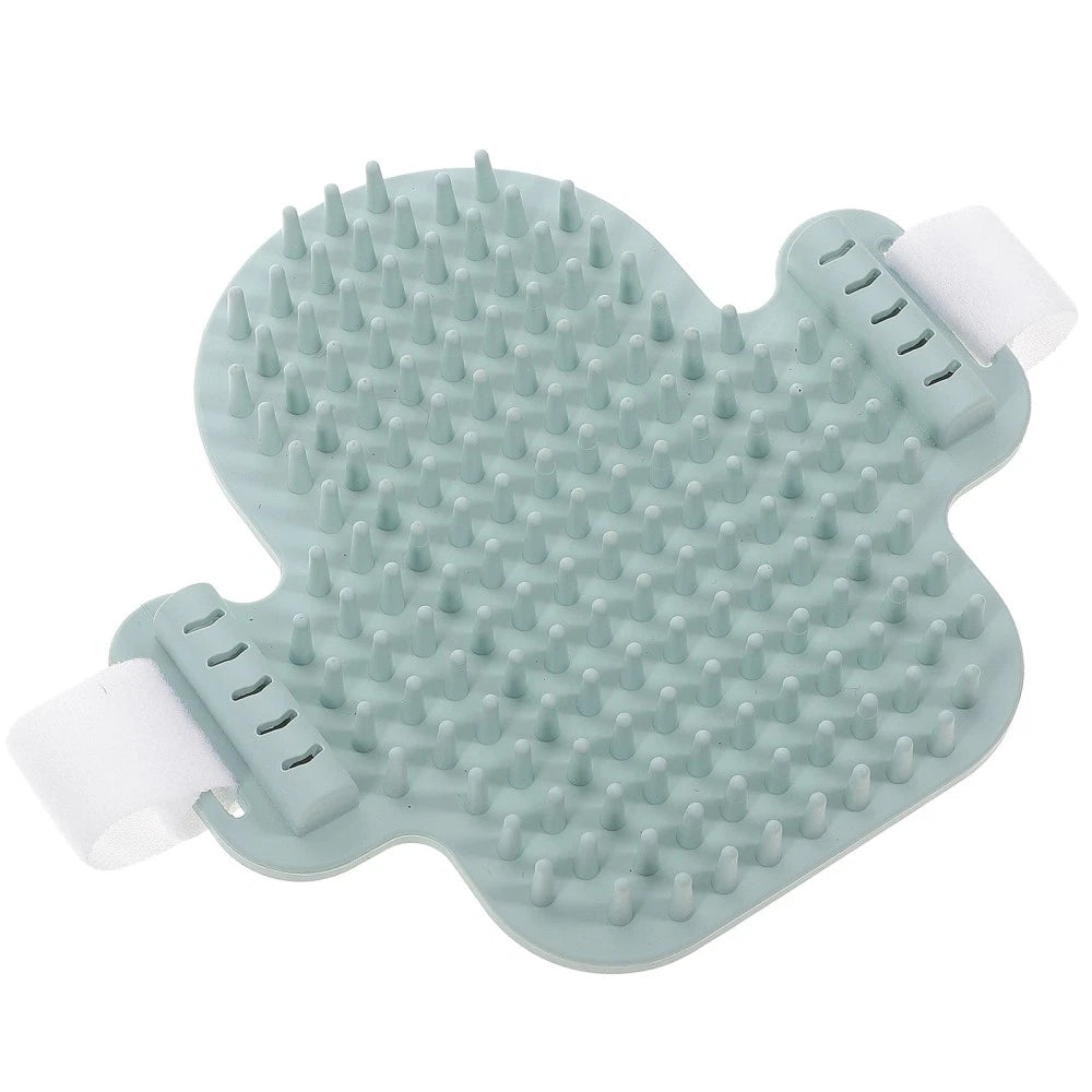 Funny Cat Toy Self-cleaning Scratcher Comb Grooming Brush Corner