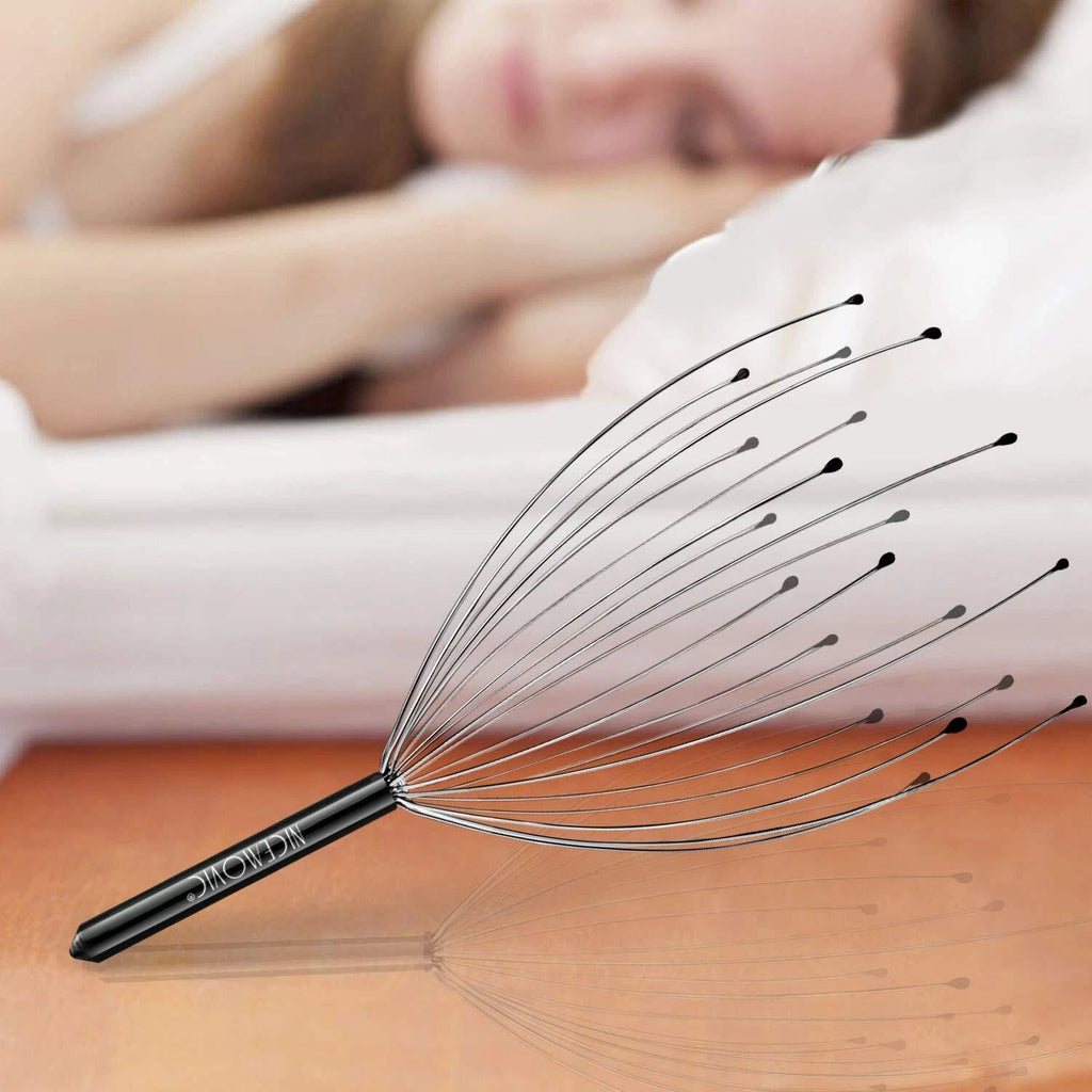 NICEMOVIC 2 Pack Head Scalp Massager Stocking Stuffers Stress Relief Gifts for