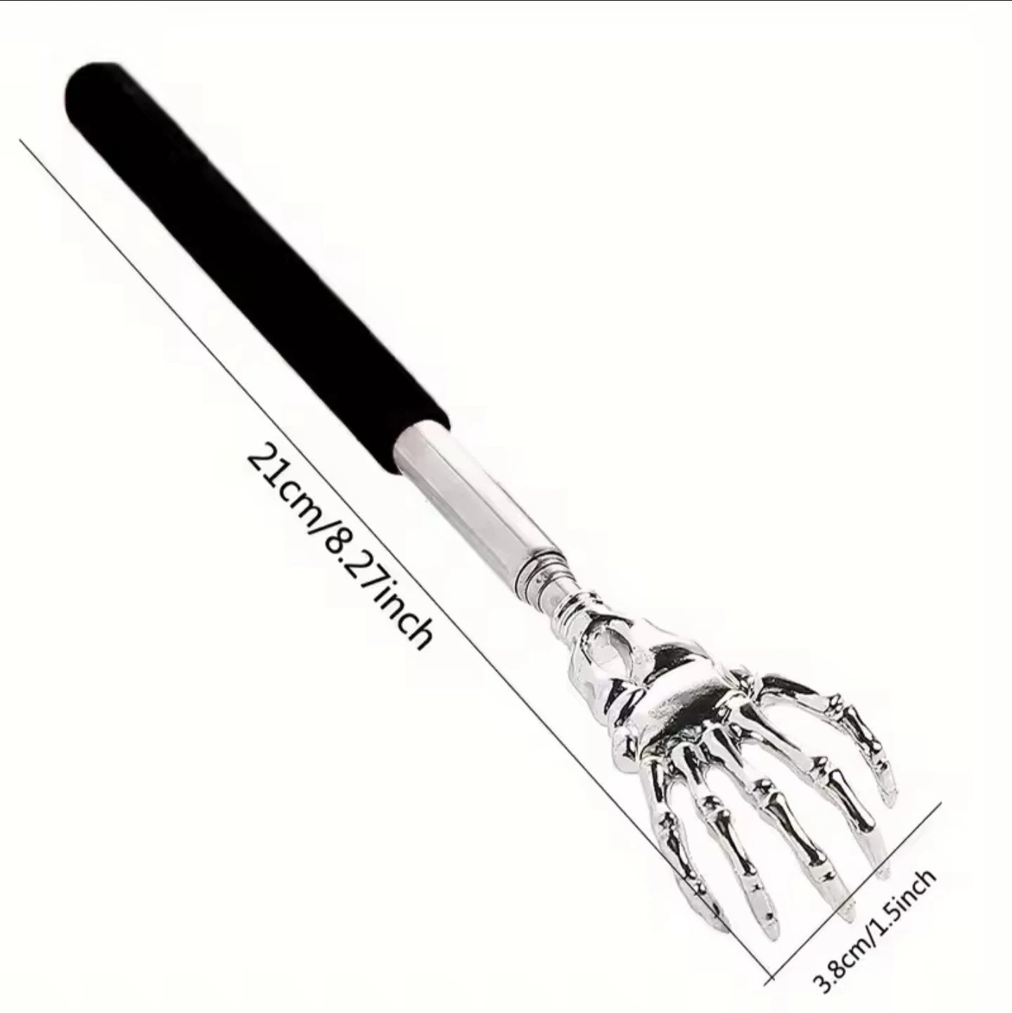 Back Scratcher Portable Extendable Stainless Steel Telescoping Back Scratcher