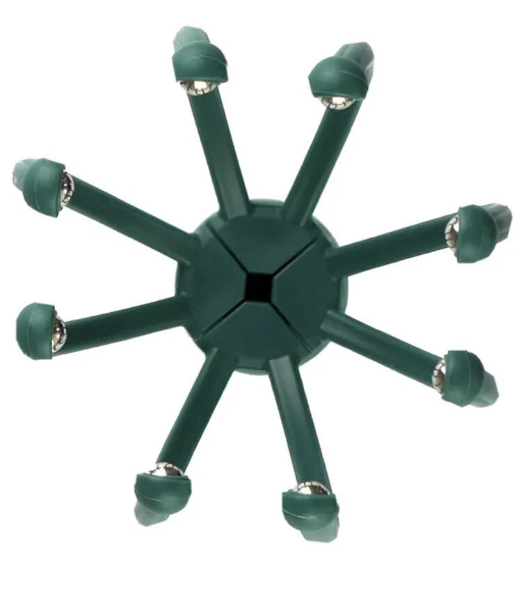 Head Massager/Scratcher, Massaging Scalp Help Relax, Calm Stress, w/ Steel Ball~