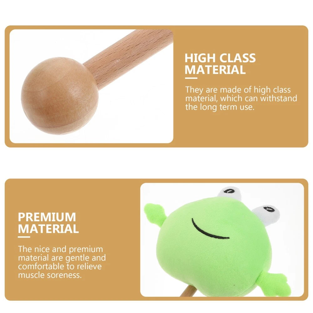 2 Pcs Knock Back Stick Scratcher Child Massage Hammer Knocking Body Massagers