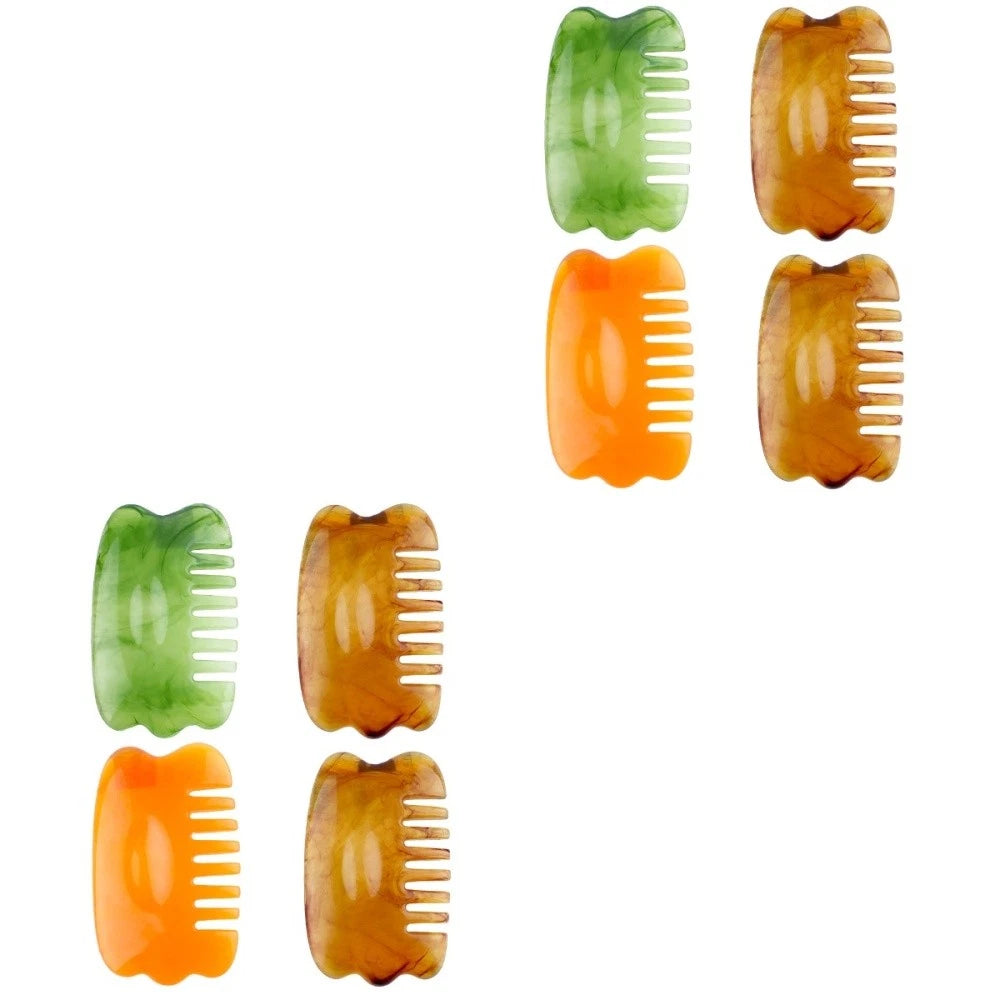 Set of 2 Massage Comb Scraping Board Head Massager Scalp Scratcher
