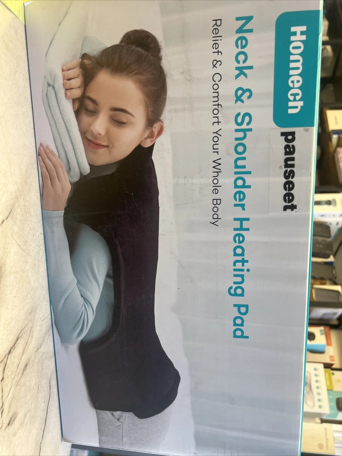 Homech HM-BD005 Heating Pad for Back Pain and Cramps, 35 x 27 Inch