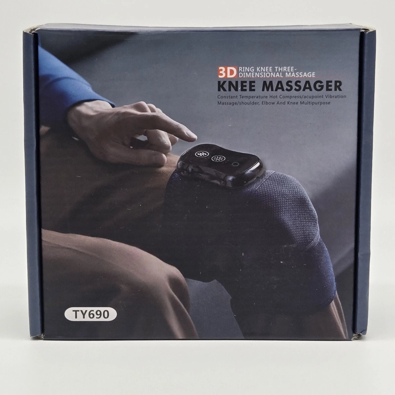 Knee Massager TY690 3D Heated Vibration Pain Relief Brand New In Box