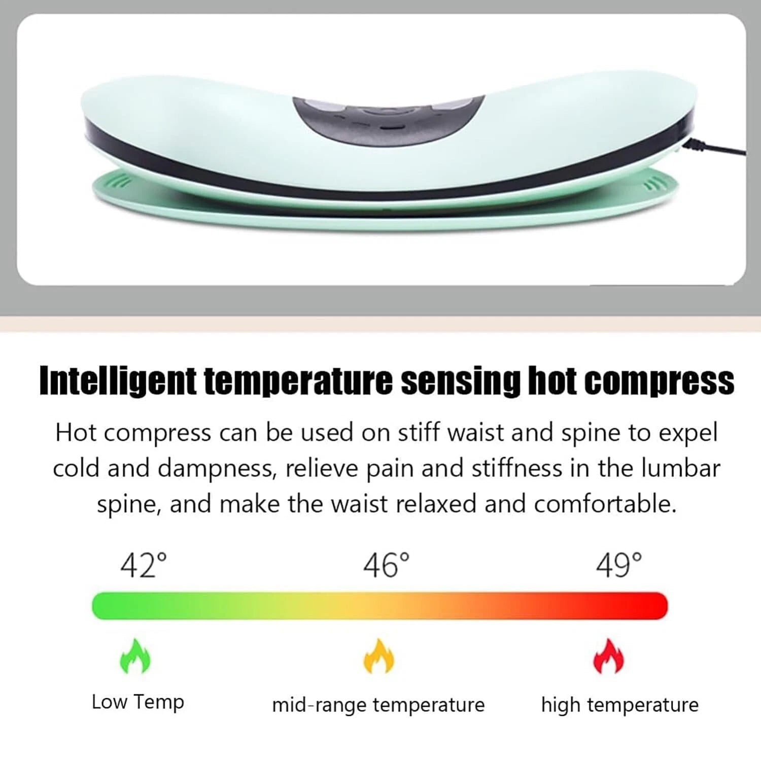 Smart Electric Lumbar Traction: Stretch & Soothe Your Spine