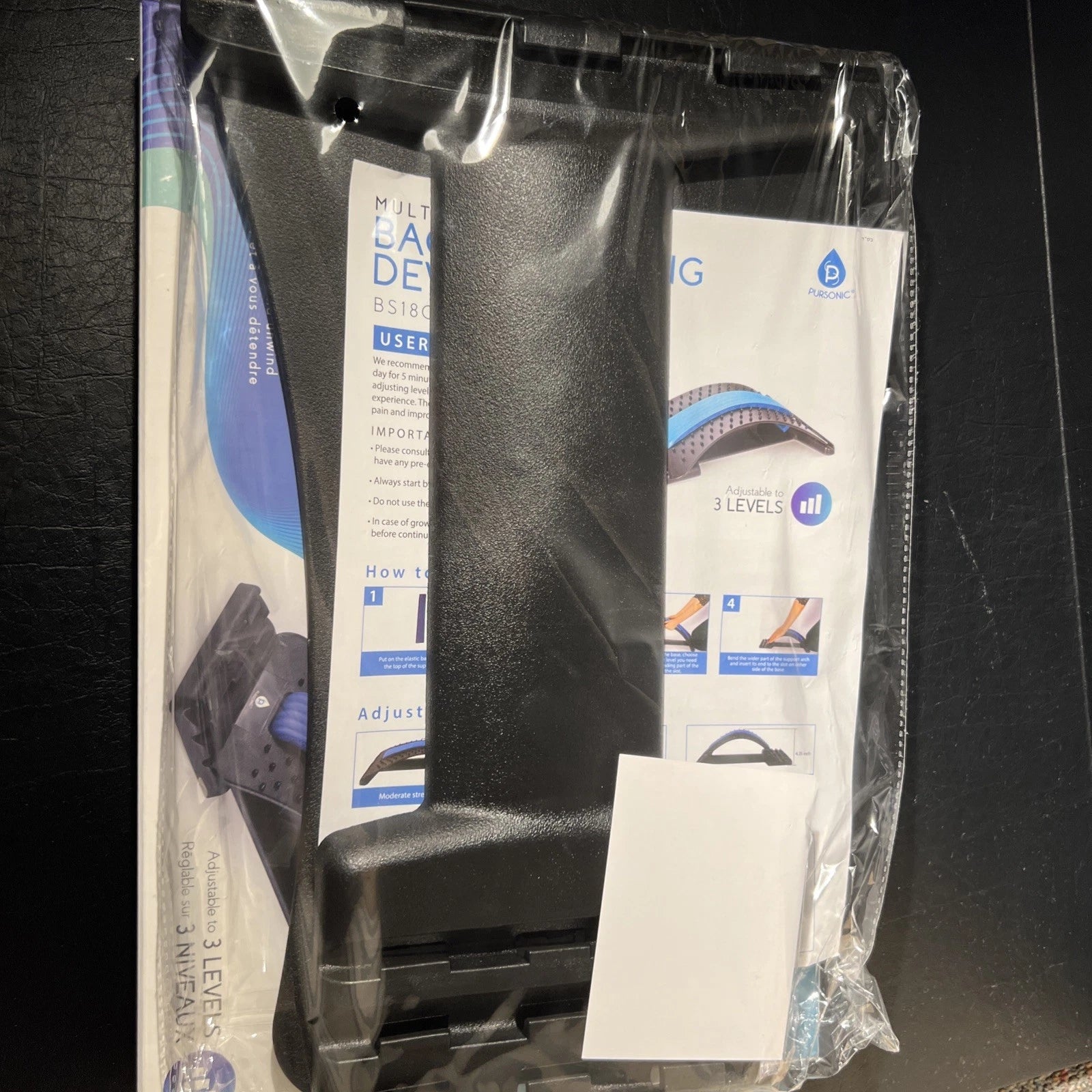 PURSONIC MULTI-LEVEL BACK STRETCHING DEVICE 90 MASSAGE POINTS