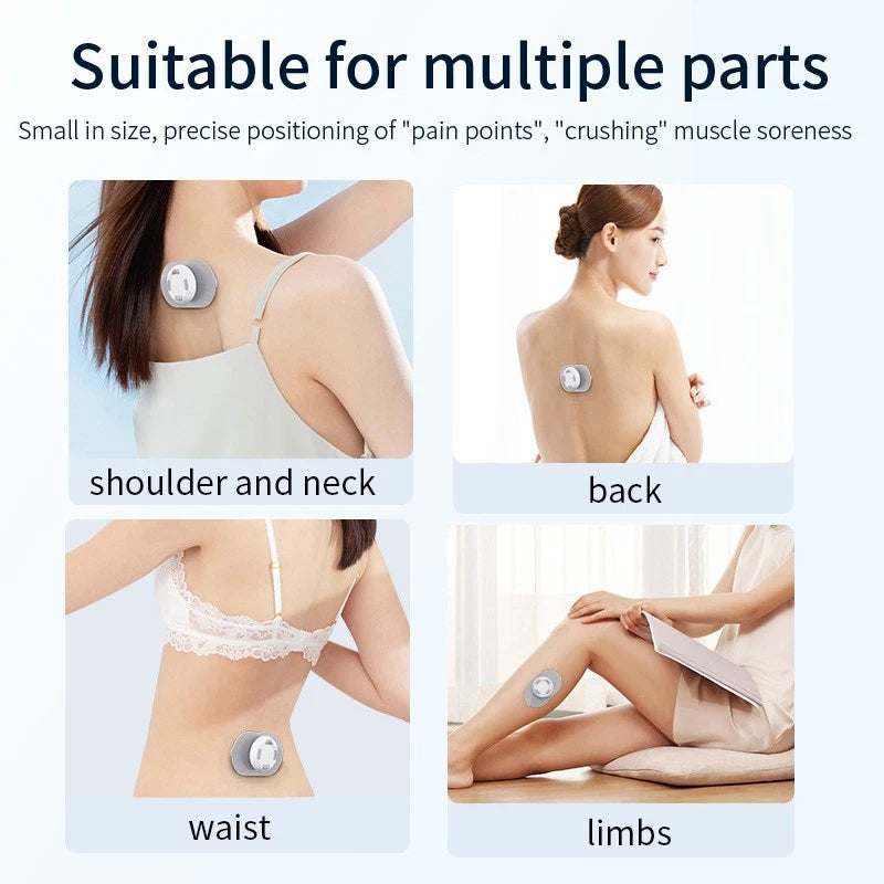 Smart Cervical Spine Massager with Remote 15min Timer 450mAh Rechargeable