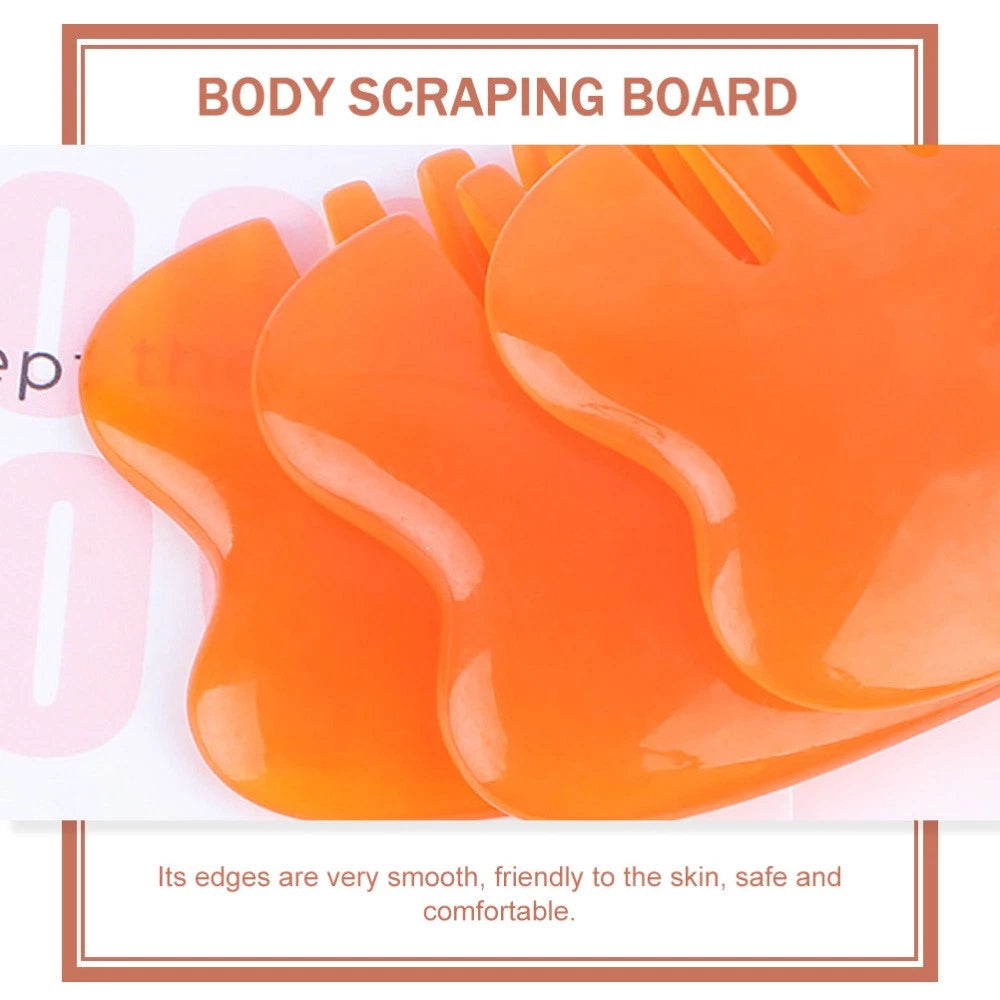 3 PCS Massage Comb Scraping Board Head Massager Scalp Scratcher Hair