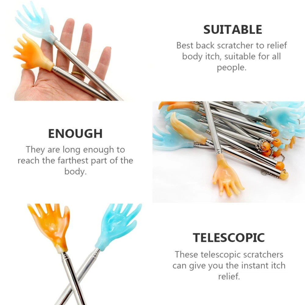 3 PCS Back Grabber Elderly Child Extendable Scratcher Creative Leg Massagers