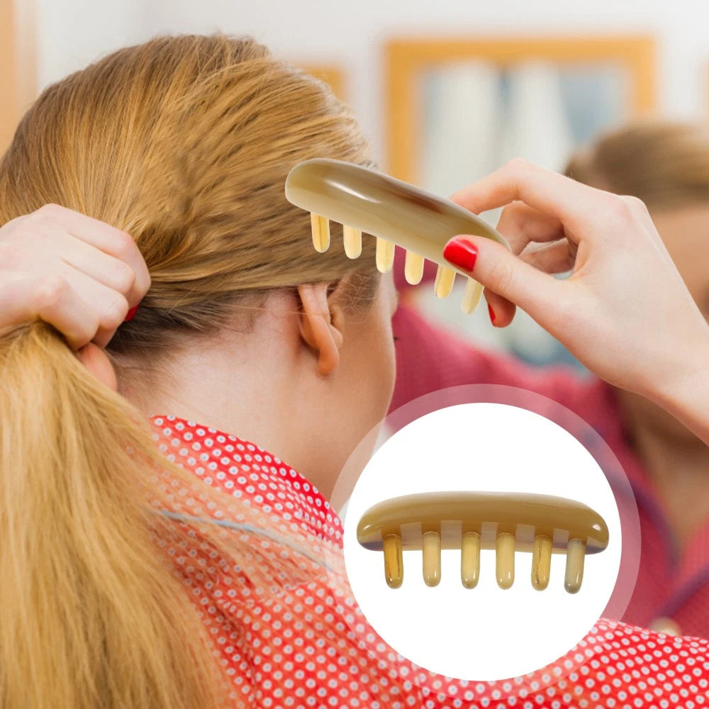 Massage Comb Hair Scalp Massager Sandalwood Miss Men Women Wide Scratcher