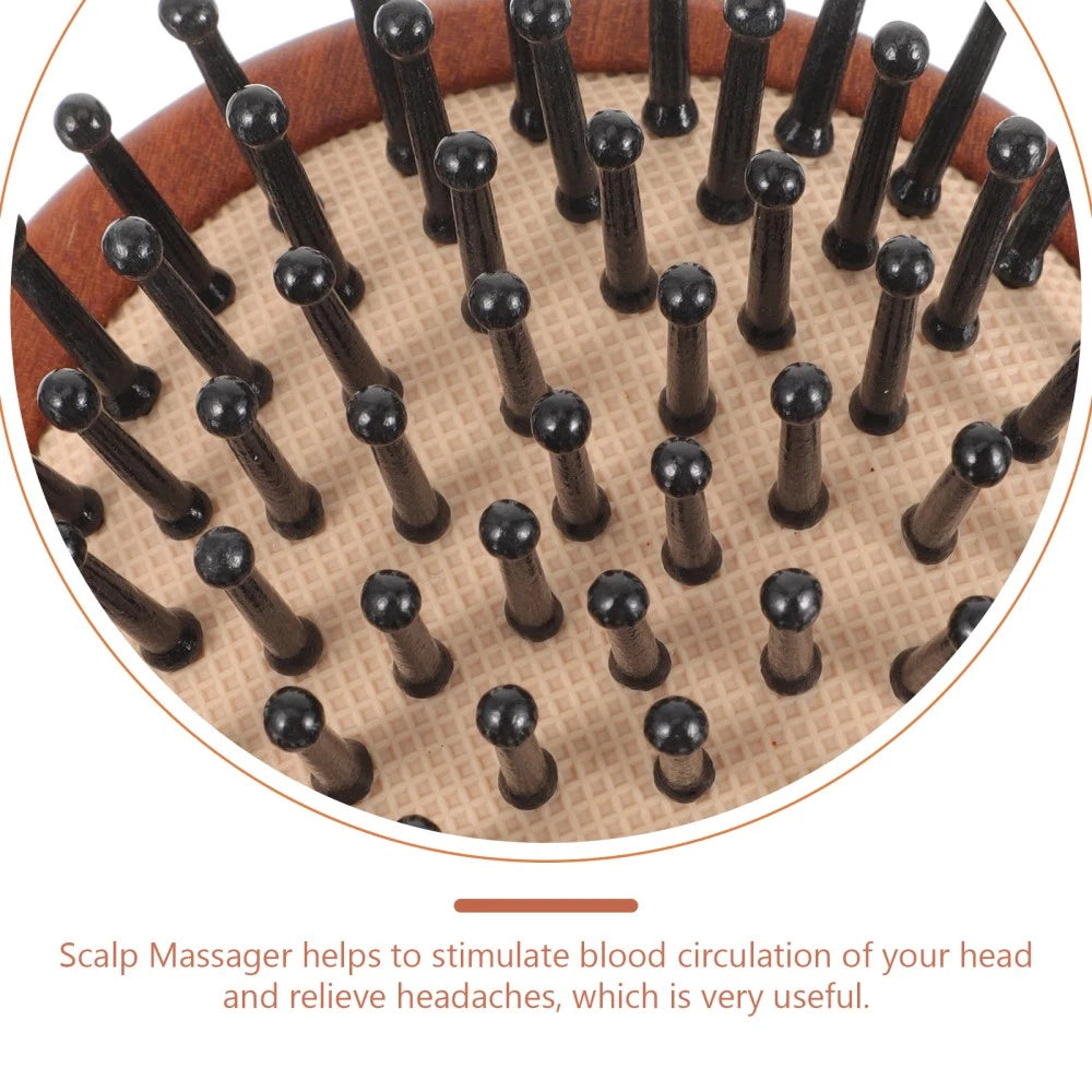 Bear Massage Comb Hair Brush Scalp Head Scratcher Massager Combs
