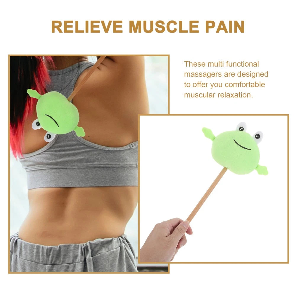 2 Pcs Knock Back Stick Scratcher Child Massage Hammer Knocking Body Massagers