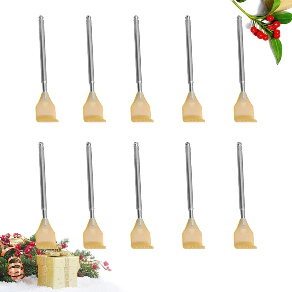 2 Pieces Plastic Head Horns Tickled Novelty Back Scratcher Practical Massager