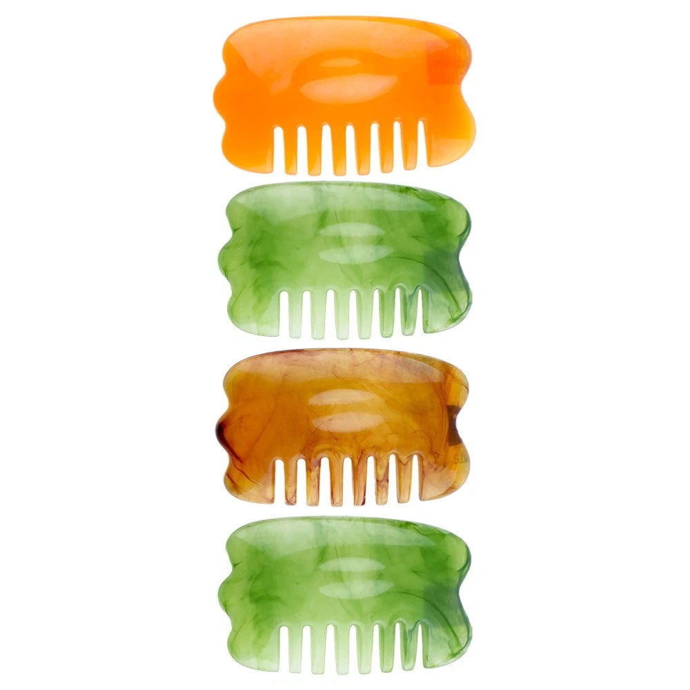 4 Pcs Massage Comb Board Head Massager Scalp Scratcher