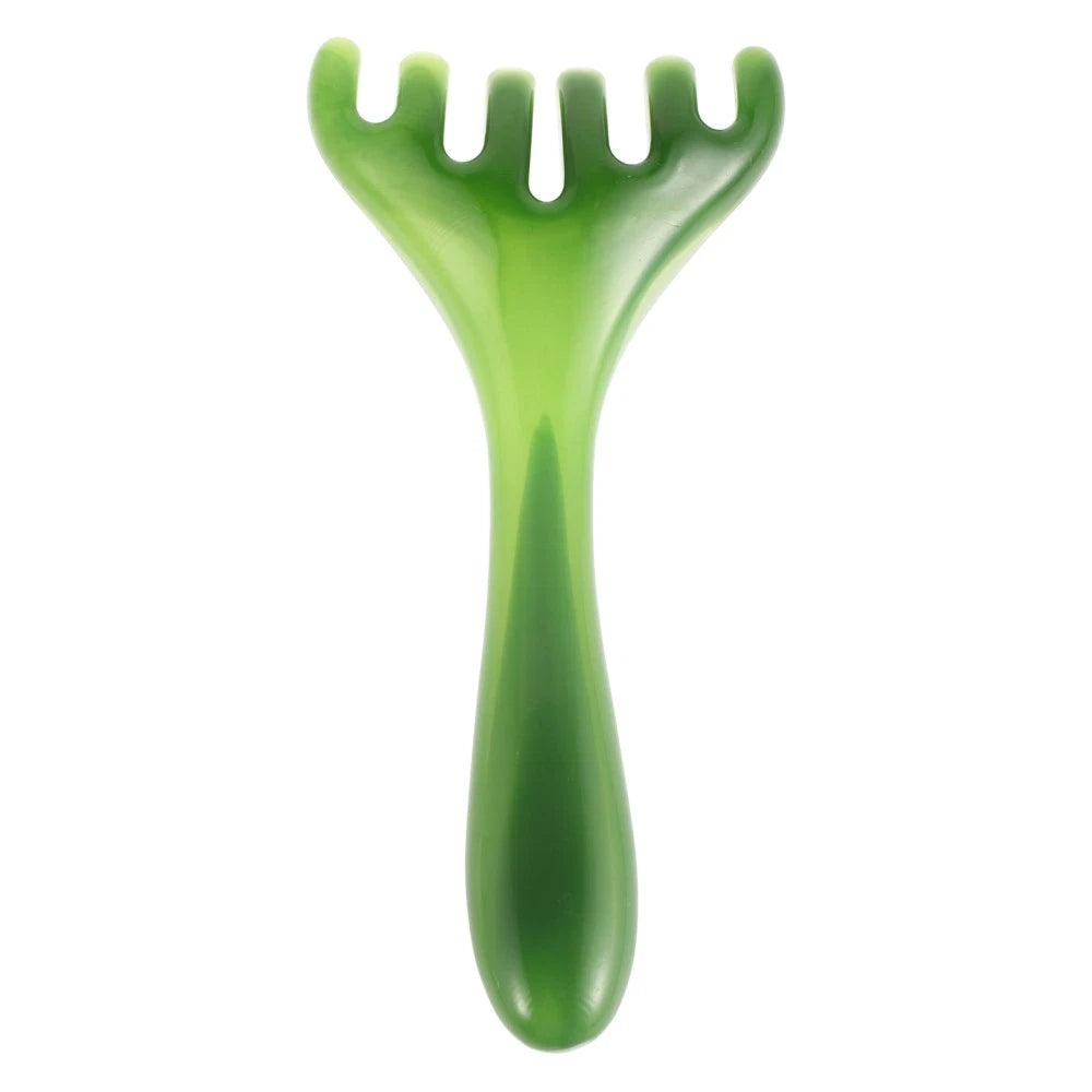Head Massager for Headaches Scalp Scratcher Tool Gua Sha Brush for Scalp