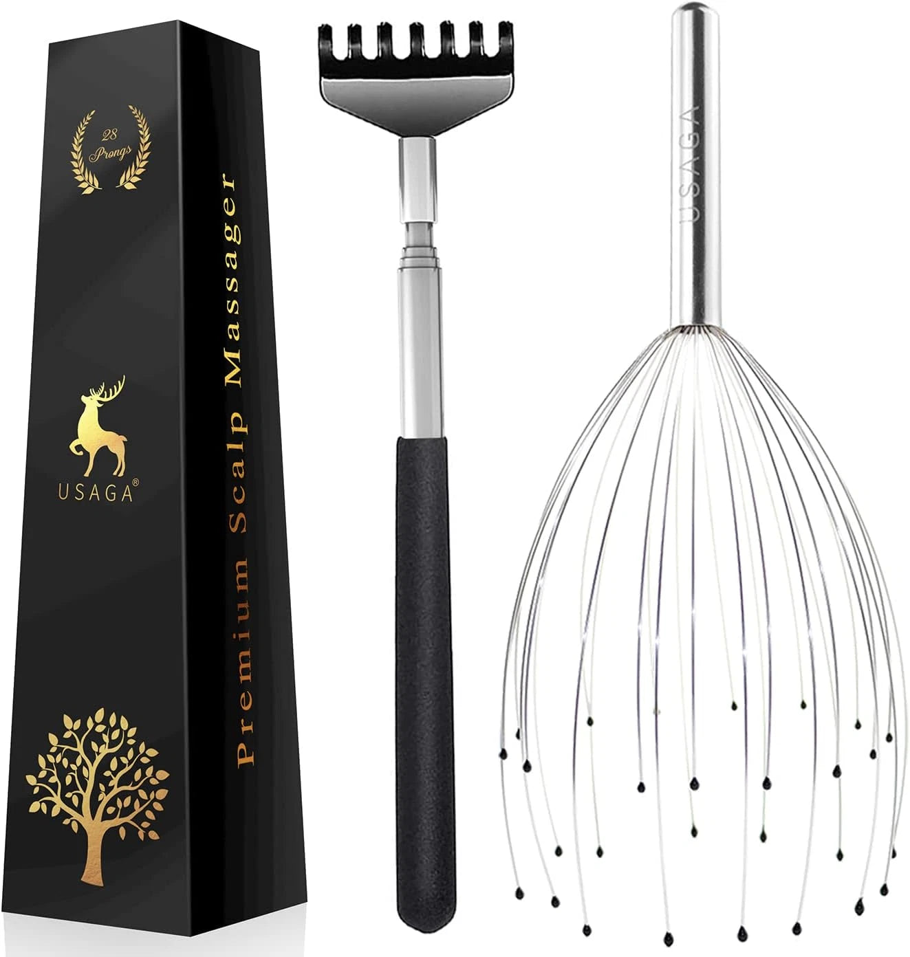 28 Fingers (3Rd Generation) Head Massager, Scalp Massager, Head Scratcher, Exten