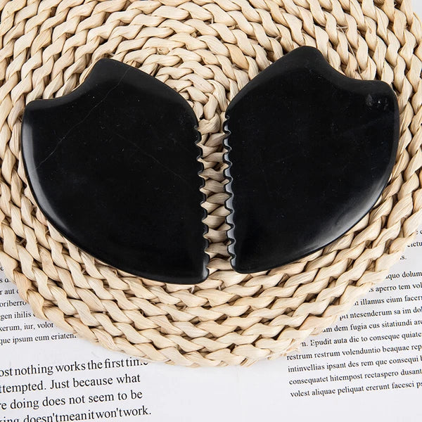 Gua Sha Face Massage Tool Head Comb Body Scraper Facial Guasha Back Massager Set