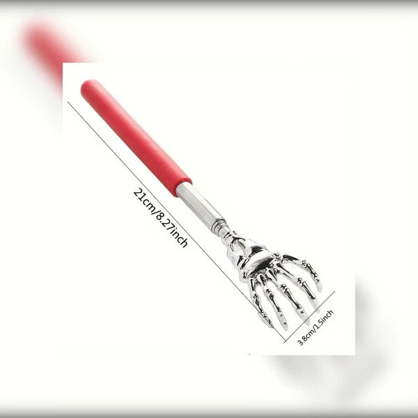 GRIP BEAR CLAW/RAKE BACK SCRATCHER Metal Extending Massager  Black
