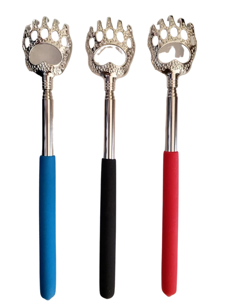 Back Scratchers Bear Claw Telescopic  Long Hand Instant Itch Relief 3pc set