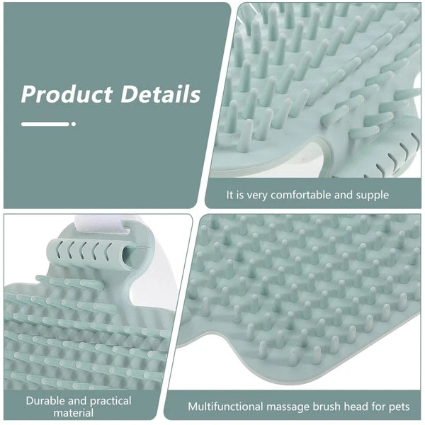 Funny Cat Toy Table Corner Massager Self-cleaning Scratcher Comb