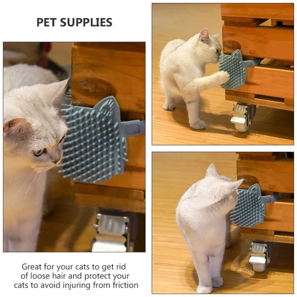 Board Massage Grooming Brush Cat Scratchers Pet Cleaning