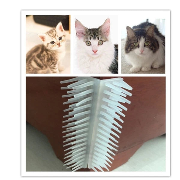 4 Pcs Cat Massager Corner Hair Scratcher Cats Pet Grooming Brush