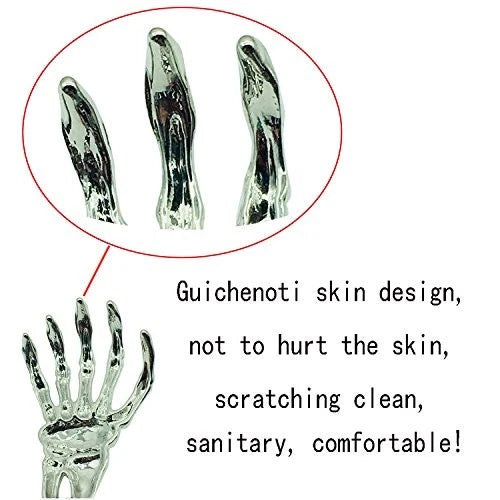 1-Pack Skeleton Hand Back Scratcher Portable Extendable Telescopic Ghost 1 PC