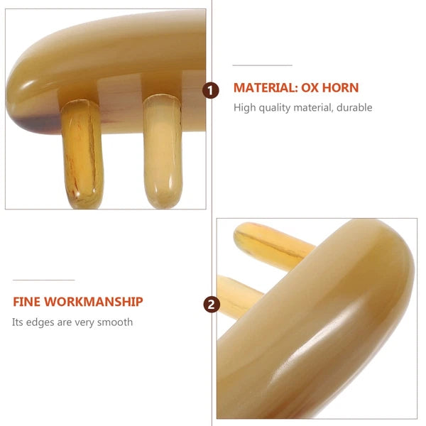 Massage Comb Hair Scalp Massager Sandalwood Miss Men Women Wide Scratcher