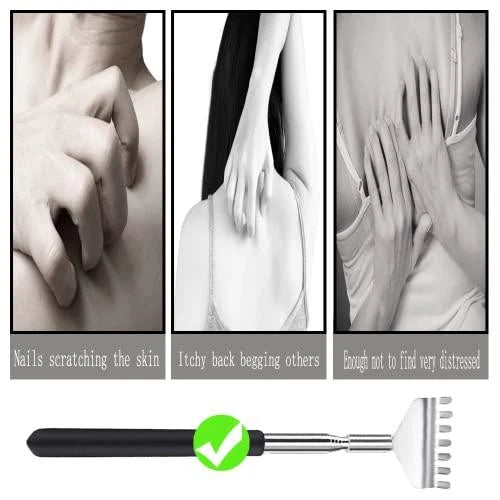 Back Scratcher, Portable Extendable Back Scratcher, Telescopic Back Scratcher,