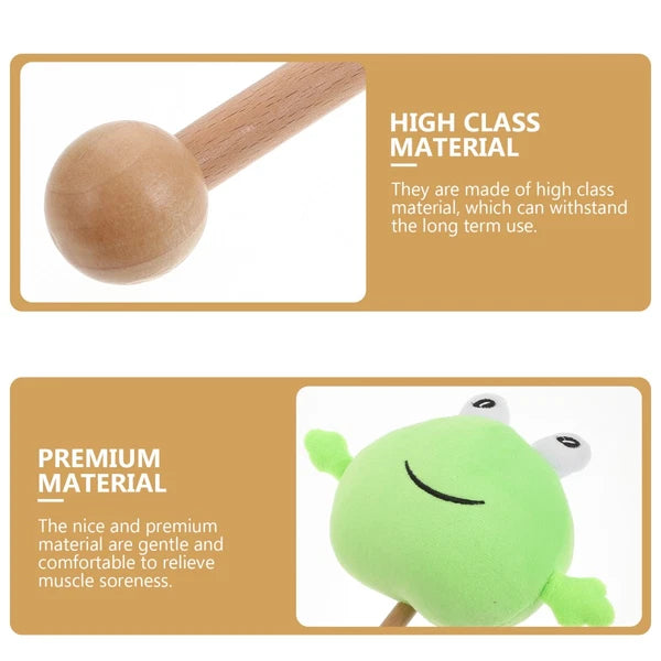 2 Pcs Knock Back Stick Scratcher Child Massage Hammer Knocking Body Massagers