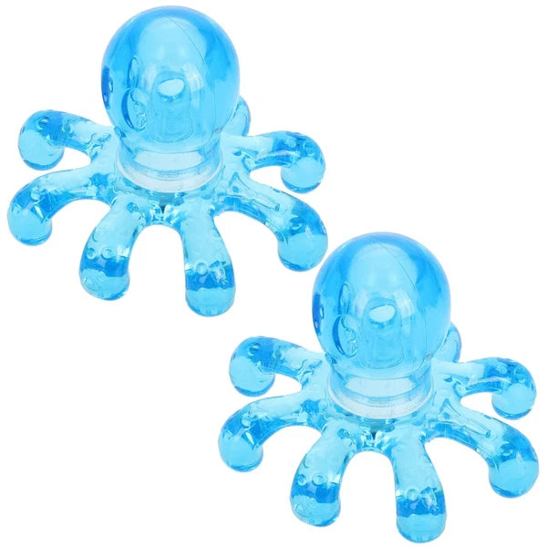 6 Pcs Massager Neck Octopus Massage Head Hair Scratcher Massage Scalp Massagers
