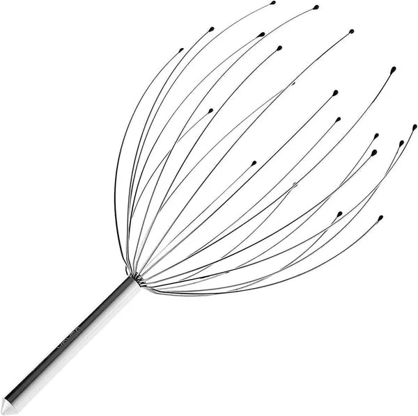 Adjustable Aluminum Head Scratcher - Ideal for Stress Relief & Relaxation