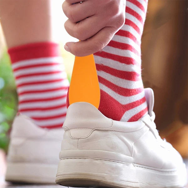 2 Pcs Itchy Claw Shoe Horn Back Scratcher with Body Hand Massager