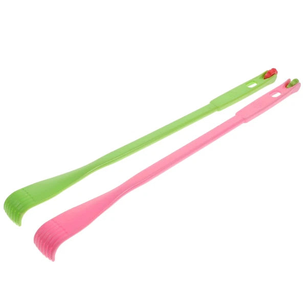 2 Pcs Itch Rake Massager Travel Telescopic Back Scratcher Hand Tools Long