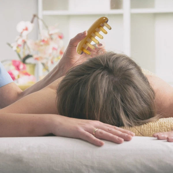 Massage Comb Hair Scalp Massager Sandalwood Miss Men Women Wide Scratcher