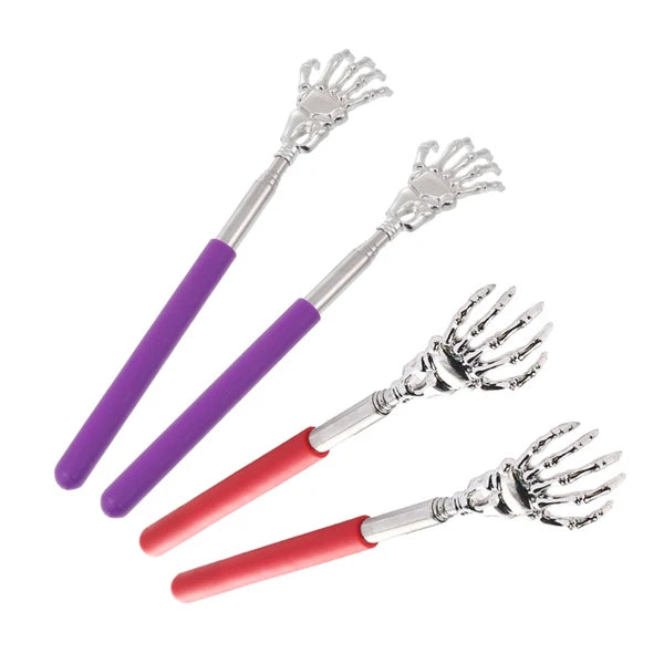 4 Pcs Massage Scratcher Child Metal Back Scratching Tool Retractable