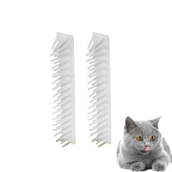 4 Pcs Cat Massager Corner Hair Scratcher Cats Pet Grooming Brush