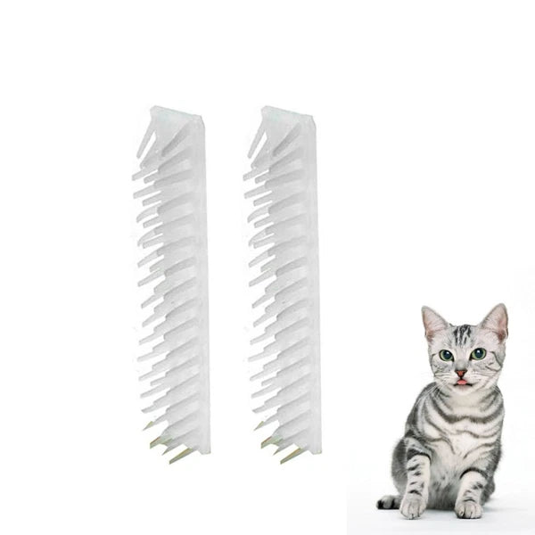 4 Pcs Cat Massager Corner Hair Scratcher Cats Pet Grooming Brush
