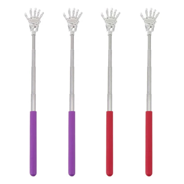 4 Pcs Massage Scratcher Child Metal Back Scratching Tool Retractable