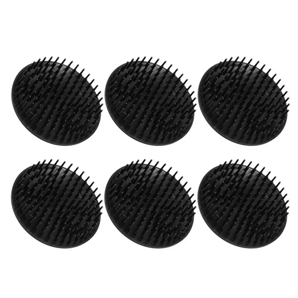 6 Pcs Head Massager Dandruff Comb for Women Hair Scratcher Scalp