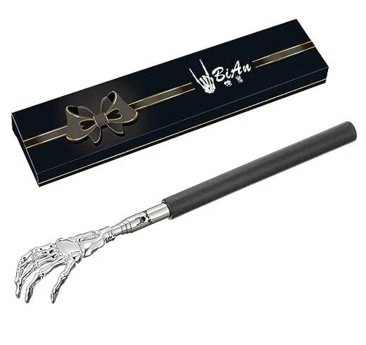 1-Pack Skeleton Hand Back Scratcher Portable Extendable Telescopic Ghost 1 PC