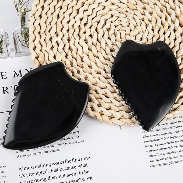 Gua Sha Face Massage Tool Head Comb Body Scraper Facial Guasha Back Massager Set